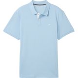 TOM TAILOR - 1031006 - Poloshirt - Middenblauw - Regular Fit