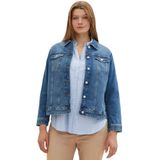TOM TAILOR MY TRUE ME - Jeansjack - Blue Denim - Met Knoopsluiting - 4 Zakken