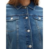 TOM TAILOR MY TRUE ME - Jeansjack - Blue Denim - Met Knoopsluiting - 4 Zakken