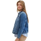 TOM TAILOR MY TRUE ME - Jeansjack - Blue Denim - Met Knoopsluiting - 4 Zakken