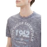 TOM TAILOR printed t-shirt Heren T-shirt