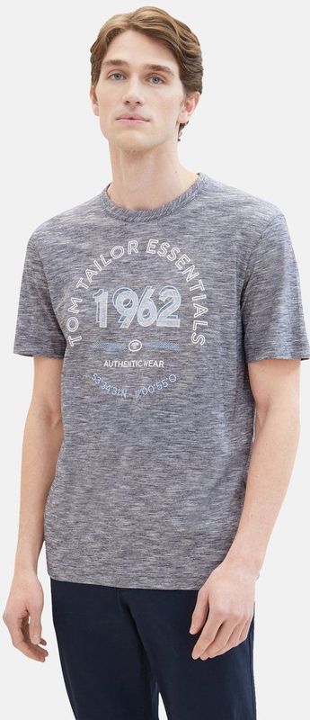 TOM TAILOR printed t-shirt Heren T-shirt
