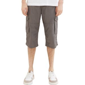 Tom Tailor - Cargo short - Heren - W33 - MidGrijs - Katoen - 1040225 Max overknee