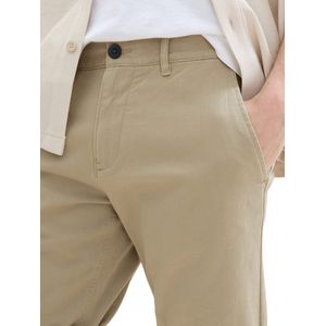 Korte Chinobroek - Groen - Katoen/Elastaan - Slim Fit