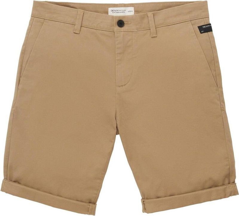 Tom Tailor Broek Slim Chino Short 1040249xx12 11612 Mannen