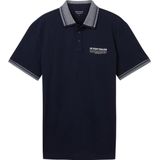 TOM TAILOR polo with details Heren Poloshirt