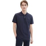TOM TAILOR garment dye polo Heren Poloshirt