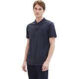 TOM TAILOR garment dye polo Heren Poloshirt