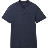 TOM TAILOR garment dye polo Heren Poloshirt