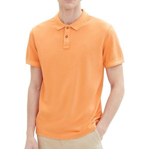 Fruity Melon Orange - Poloshirt - Geborduurd Logo - Korte Knoopsluiting