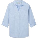 Tops - Lang Mouwen - Katoen - Getextureerd - Met Omslagfunctie