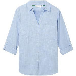 Tops - Lang Mouwen - Katoen - Getextureerd - Met Omslagfunctie