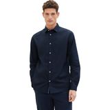 TOM TAILOR Herenhemd, 11075, marineblauw, XL