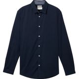 TOM TAILOR Herenhemd, 11075, marineblauw, XL