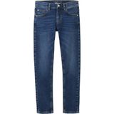 Jeans - Stone Blue - Denim - Met Riemlussen en Patches