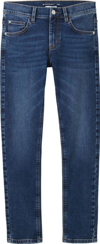 Jeans - Stone Blue - Denim - Met Riemlussen en Patches