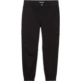 TOM TAILOR Cargobroek - Zwart - Katoen - 1 stuk