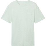 TOM TAILOR basic t-shirt with pocket Heren T-shirt