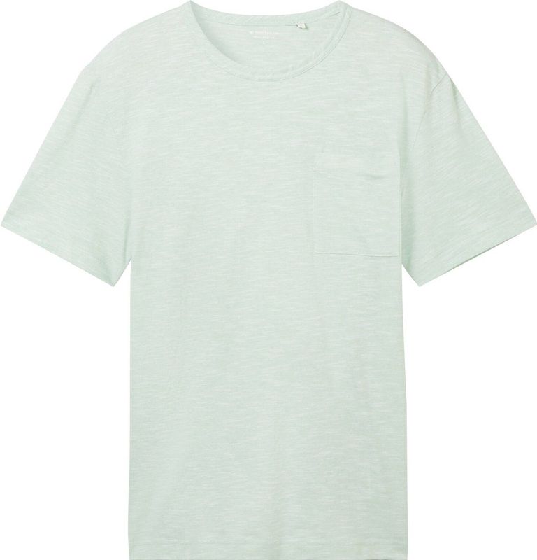 TOM TAILOR basic t-shirt with pocket Heren T-shirt