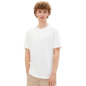 Tom Tailor - T-shirt - Wit - 4-Pack - Regular Fit