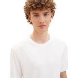 Tom Tailor - T-shirt - Wit - 4-Pack - Regular Fit