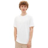 Tom Tailor - T-shirt - Wit - 4-Pack - Regular Fit