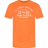 Tom Tailor Heren T-Shirt Tom Tailor 4 Pack regular fit Veelkleurig XXL Ronde Hals Volwassenen Opdruk Print Shirts