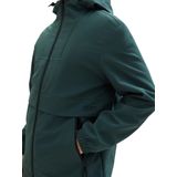 Tom Tailor Denim - Softshell Jack - Groen - 100% Polyester