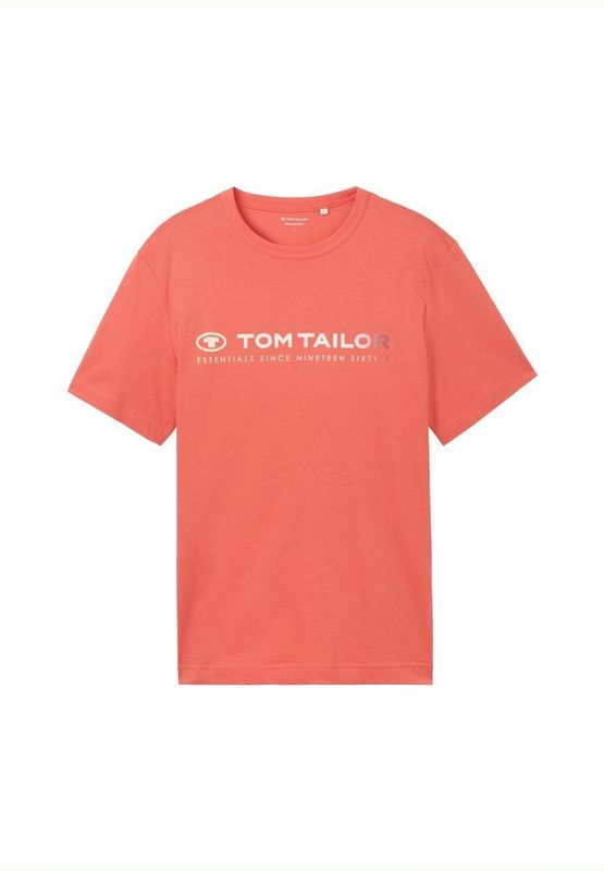 TOM TAILOR - 1041855 - T-shirt - Flamingo Bloem - Katoen - 1 stuk