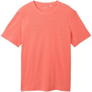 Tom Tailor T-shirt T Shirt Met Structuur 1042131xx10 26202 Mannen