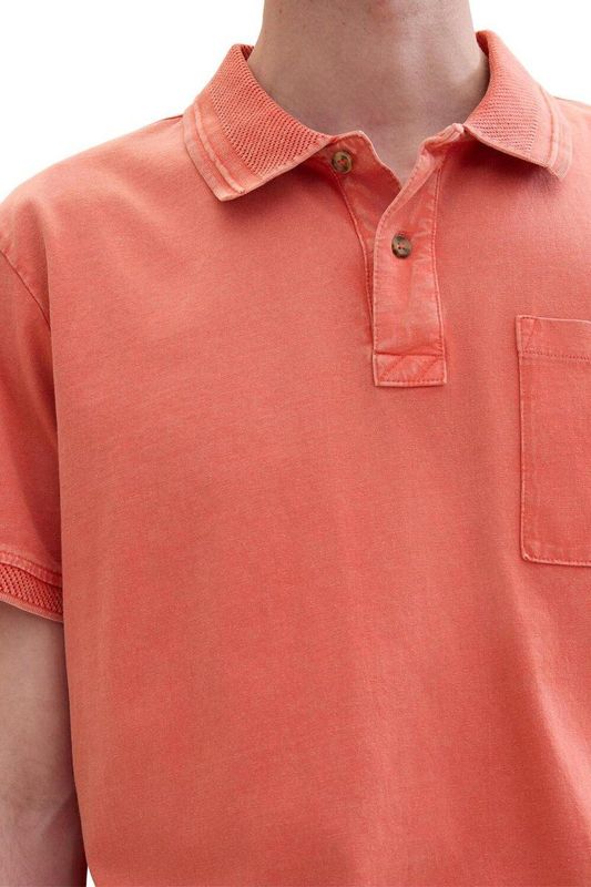 Tom Tailor Poloshirt Polo Met Borstzak 1041865xx10 26202 Mannen