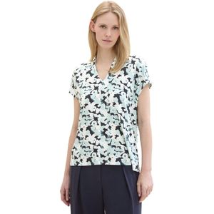 Tom Tailor Dames-T-shirt35291 blue smal