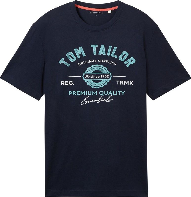 TOM TAILOR logo tee Heren T-shirt