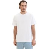 TOM TAILOR T-Shirt mit Pique Struktur