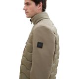 TOM TAILOR - Hybride Herenjas - Smokey Olive Green - 32097