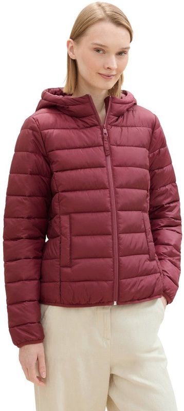 Tom Tailor Denim - Lichtgewicht Gewatteerde Jas - Met Capuchon - Voor Vrouwen