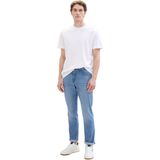 TOM TAILOR Josh Regular Slim jeans met stretch voor heren, 10280 - Light Stone Wash Denim, 32W / 36L