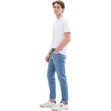 TOM TAILOR Josh Regular Slim jeans met stretch voor heren, 10280 - Light Stone Wash Denim, 32W / 36L