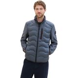 TOM TAILOR heren Hybride gewatteerde jas 1031475, 10668 - Sky Captain Blue , L
