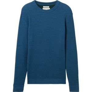 Tom Tailor Trui Gestructureerde Trui Met Ronde Hals 1042453xx10 36295 Mannen