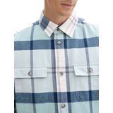 Tom Tailor - 1042649 - Overshirt - Geruit - 100% Katoen