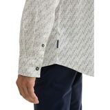 Tom Tailor - Casual Stretch Shirt - Grafische Print - Regular Fit - 98% Katoen/2% Elasthan