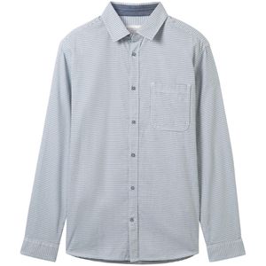 Tom Tailor - Hemd - Maat S - Mannen - 36016 white min - katoen