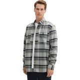 Tom Tailor - Lange mouw overhemd - Heren Groen - Katoen - 1042641