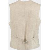 Your Own Party By CG - Mix & Match Gilet - Beige - Viscose/Linnen/Katoen/Polyester