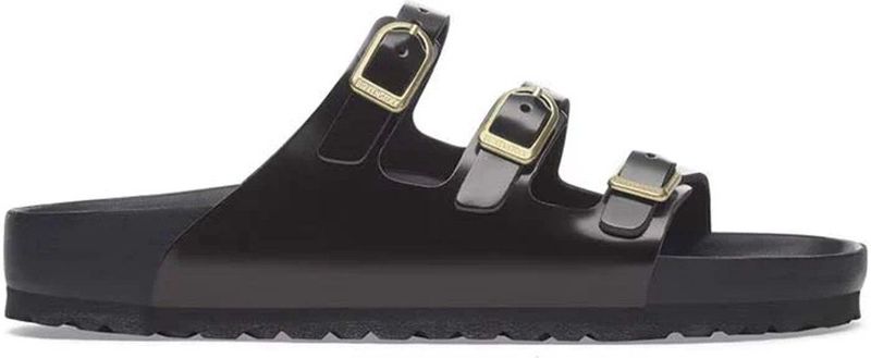 Birkenstock - Arizona - Slippers - Zwart - Birko-Flor® - Made in Germany