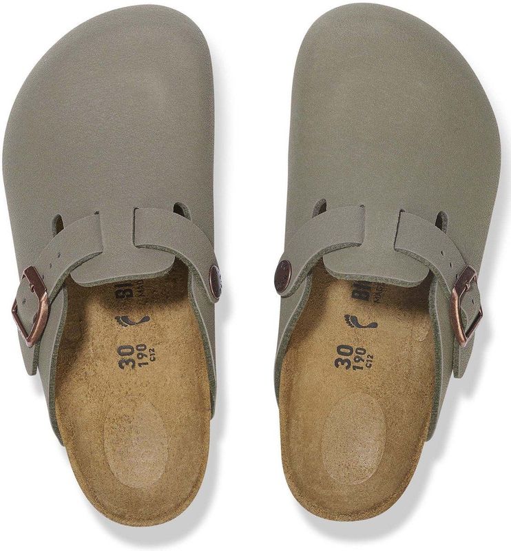 Birkenstock - Boston - Klomp - Stone - Birko-Flor - Kids