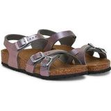 Birkenstock - Kumba Kids - Sandaal - Saffiano Iriserende Altviool - Birko-Flor