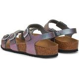 Birkenstock - Kumba Kids - Sandaal - Saffiano Iriserende Altviool - Birko-Flor