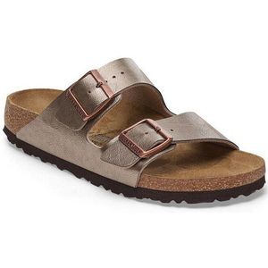 Birkenstock - Arizona Graceful - Slippers - Brons Metallic - Natuurkurk Voetbed